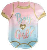The Big Reveal 24" Super Shape Mylar Balloon